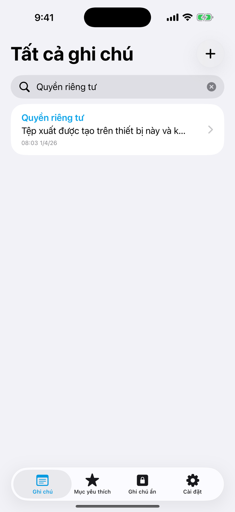 tìm kiếm — OctiNote